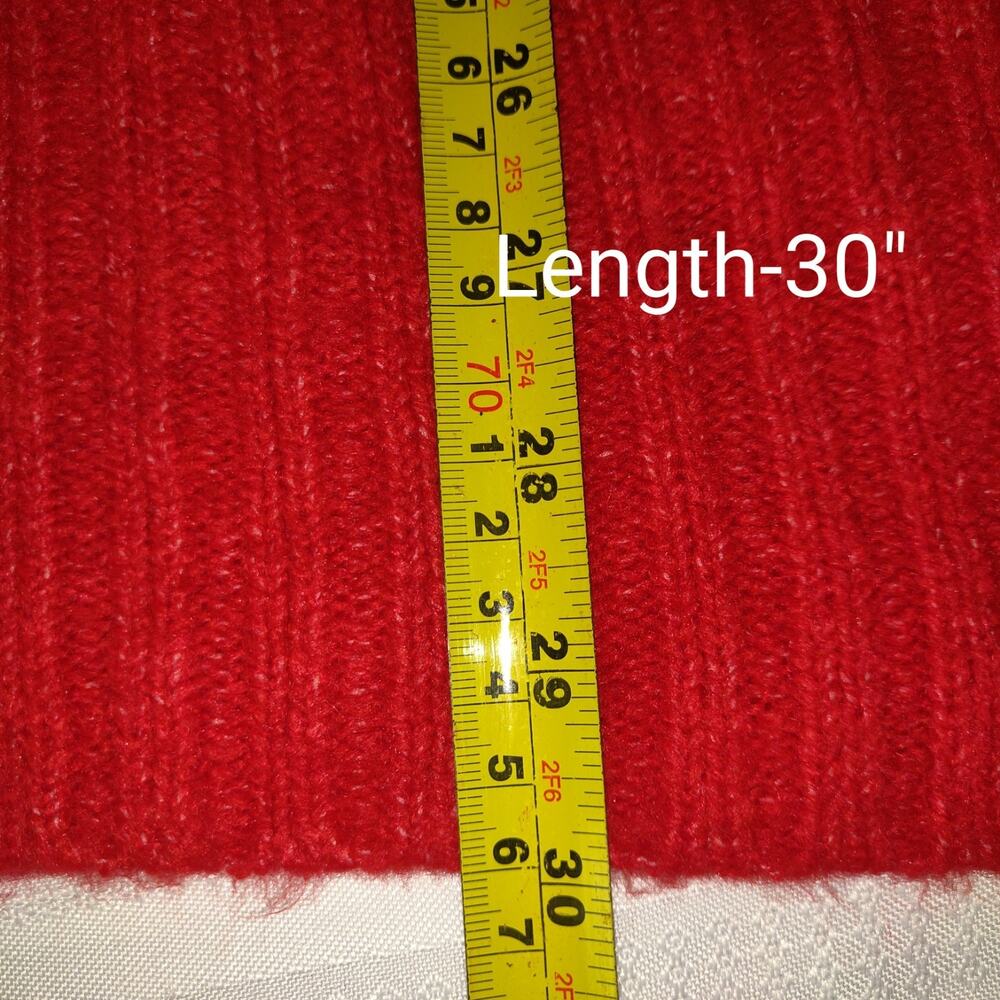 Style & Co Cherry Red Turtleneck Plus Sz 3X Soft Roomy Cozy Winter Outdoor - Picture 13 of 16